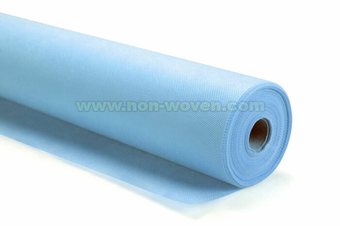 Sky blue non woven roll