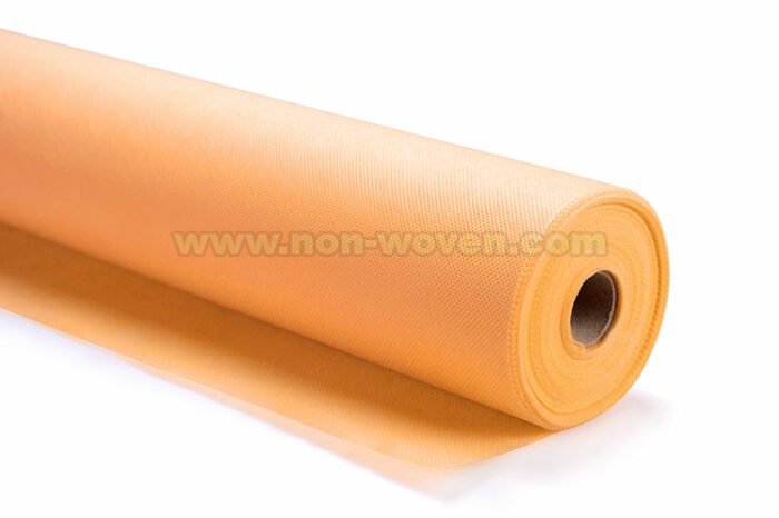 orange nonwoven roll