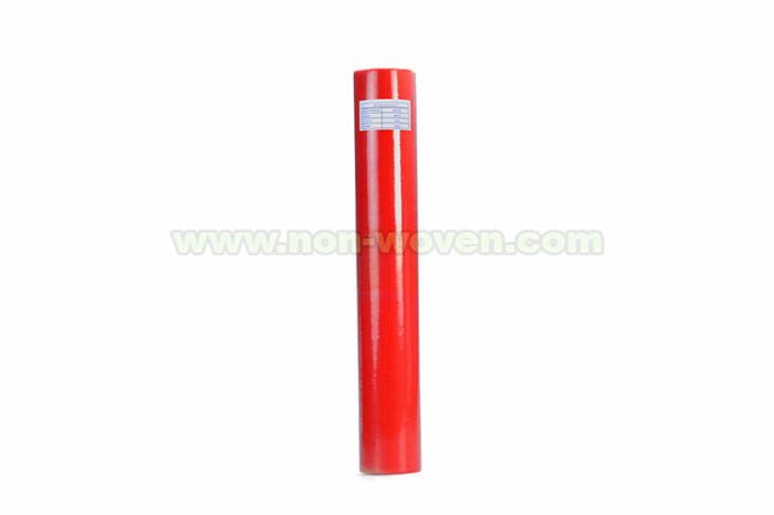 red nonwoven fabric rolls