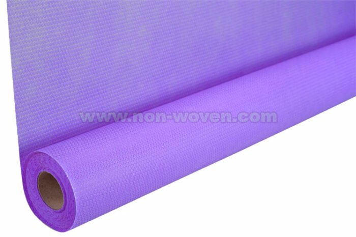 purple non woven gift wrap
