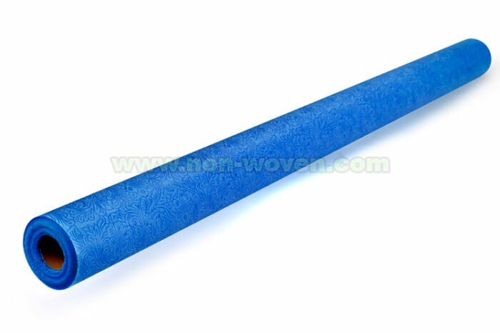 Royal blue nonwoven wrapping paper rolls