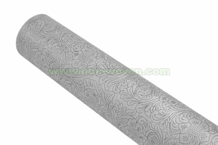 L.grey nonwoven gift wrapping paper rolls