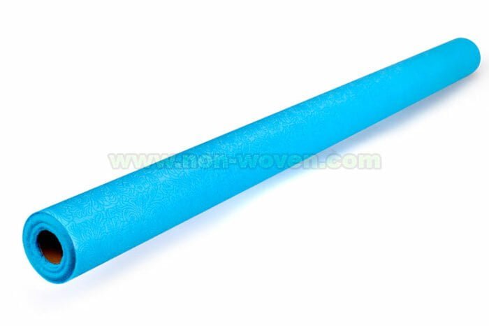 Sky blue spunbond nonwoven wrapping paper rolls