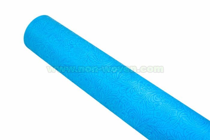 Sky blue spunbond nonwoven wrapping paper rolls