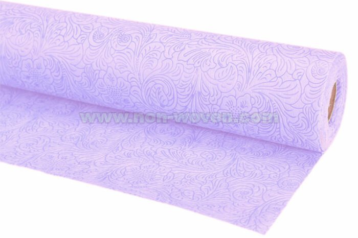L.purple nonwoven gift wrapping paper rolls