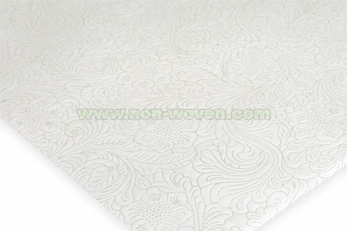 beige flower wrapping paper