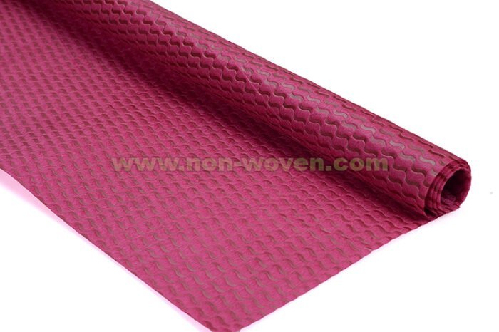 Maroon gift pack nonwoven fabric