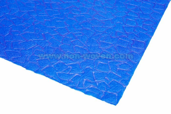 Royal blue nonwoven packing paper