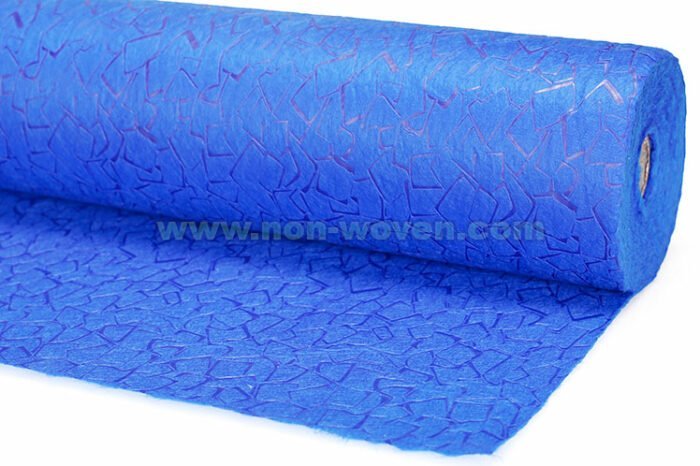Royal blue nonwoven packing paper