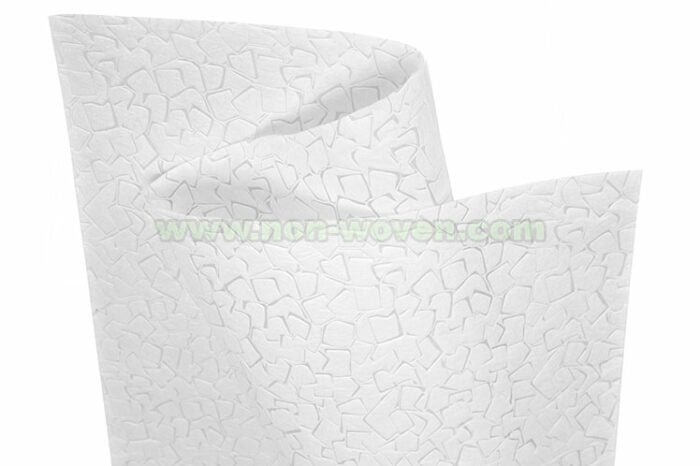 white non woven floral wrapping paper