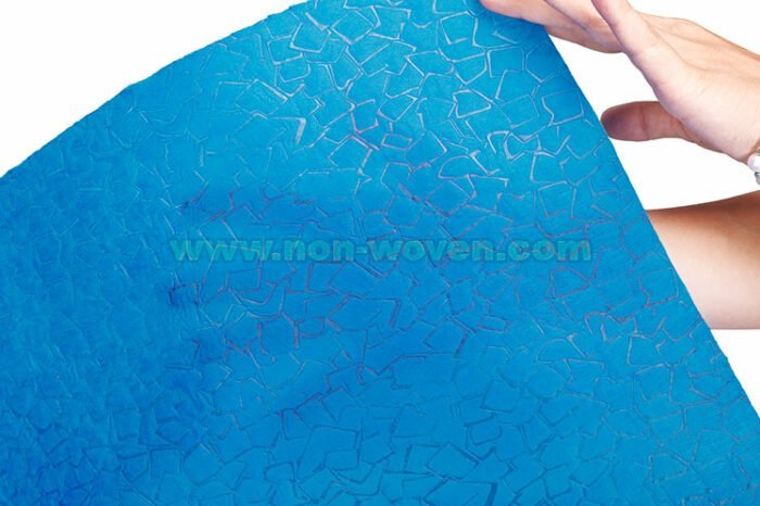 non woven wrapping paper lake blue