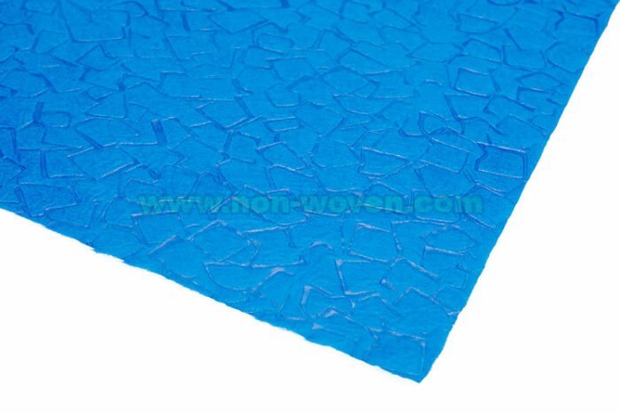 non woven wrapping paper lake blue