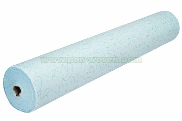 L.blue nonwoven gift wrapping paper rolls