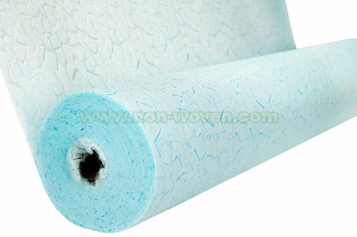 L.blue nonwoven gift wrapping paper