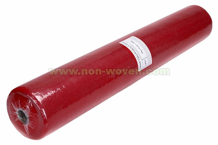 Dark red nonwoven wrapping packing rolls