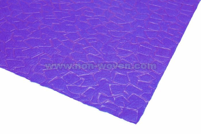 purple gift wrapping non woven