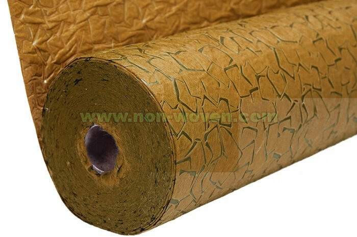golden pp fabric wrapping paper