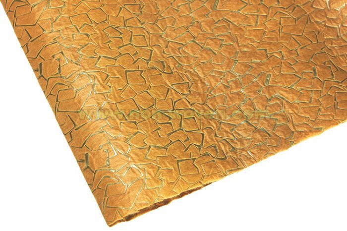 golden nonwoven wrapping paper