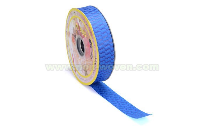 Royal blue nonwoven packing ribbon