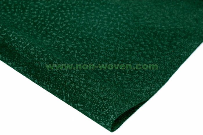 Dark green nonwoven packing fabric