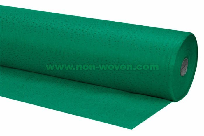 Grass green non woven flower wrapping paper