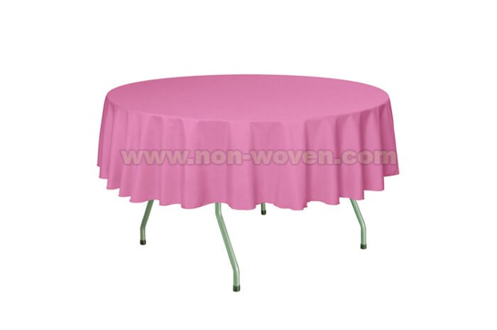 1#-Plum Circle Tablecloth (2)