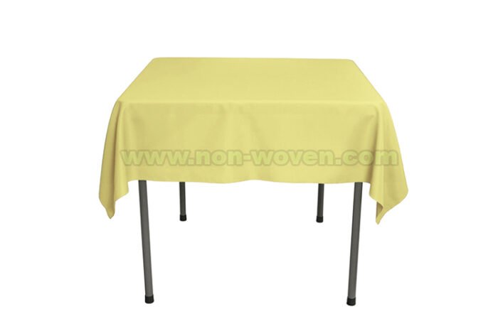 10#-Golden-Yellow Square tablecloths