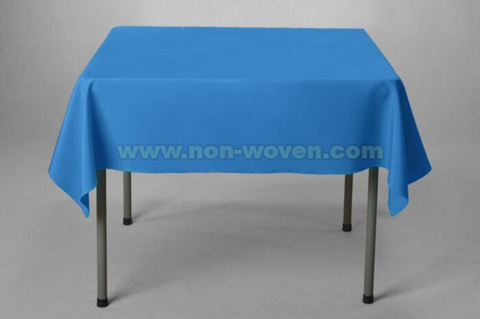 22#-Lake-Blue Square table covers