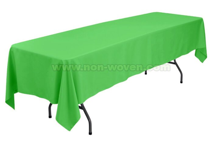 30#-Green Rectansgle tablecover (1)