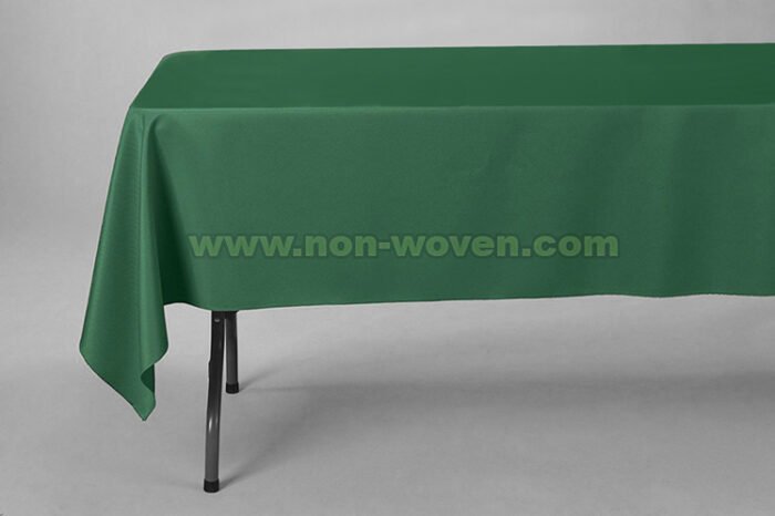 35#-Grass-green Rectansgle tablecover (1)