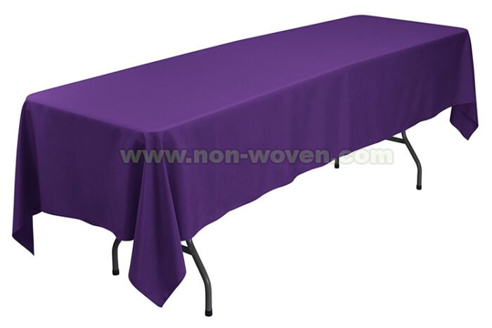 37#-Dark-Purple Rectansgle tablecover (1)