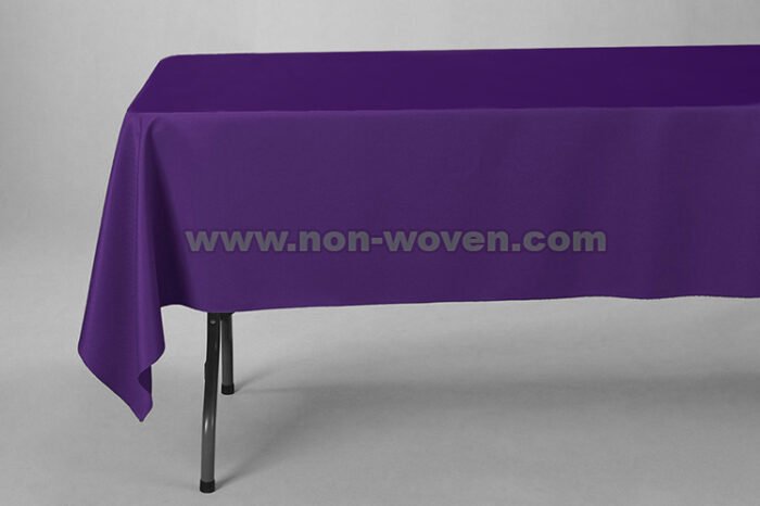 7#-Dark-Purple Rectansgle tablecover (2)