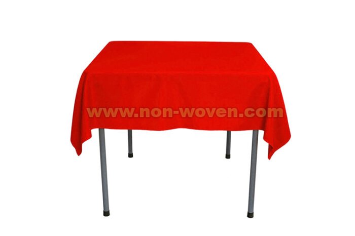 5#-Red Square Tablecloth