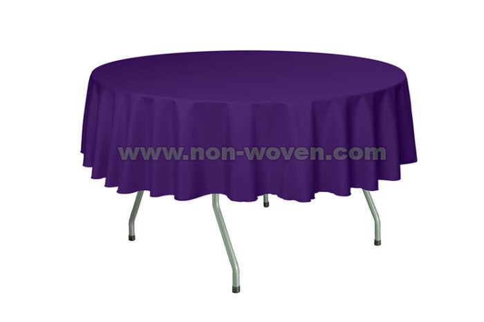 Circle 37# Purple tablecover