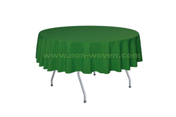 Circle 9# Green tablecloths