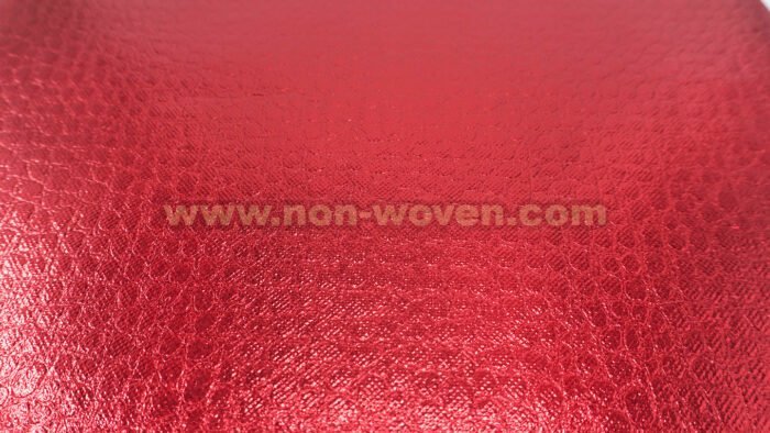 Leopard-Metallic-Laminated-Non-woven-Fabric-Red-3