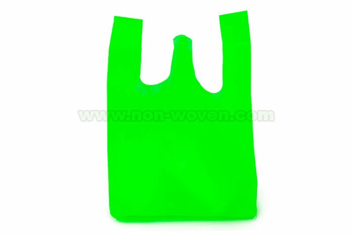 Non-woven-Vest-Bag-30-Green-3