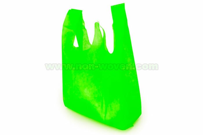 Non-woven-Vest-Bag-30-Green-5