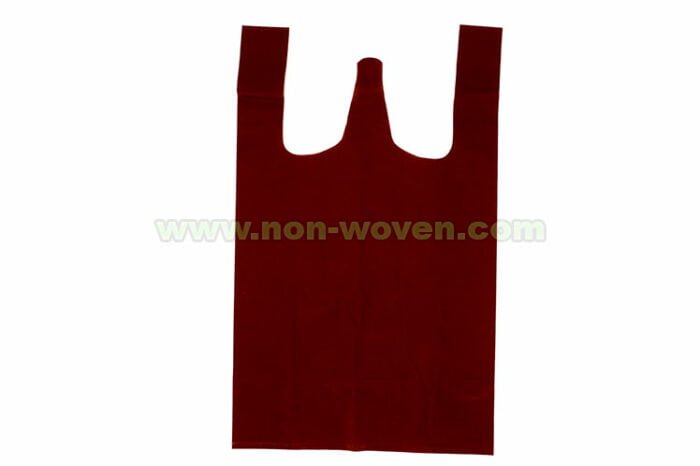Nonwoven-T-shirt-Bag-12-Burgundy-1