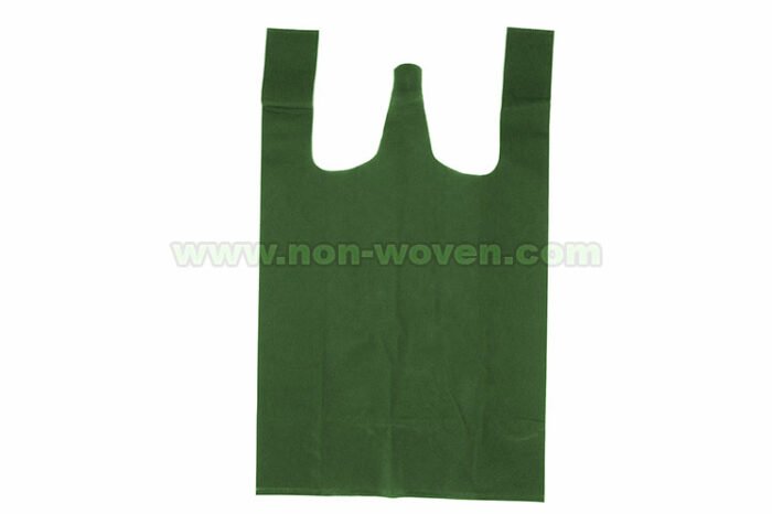 Nonwoven-T-shirt-Bag-21-Army-green-1