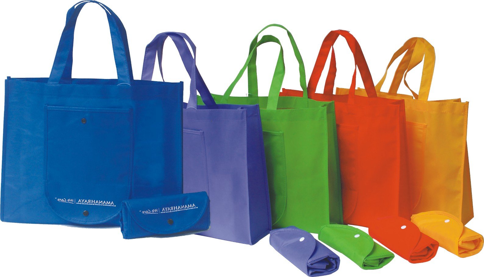 Versatile Foldable Nonwoven Shopping Bag – Non woven Fabric ...