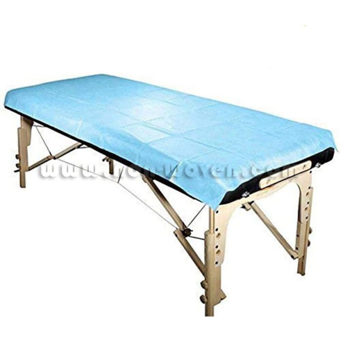 non woven disposable massage bedsheets blue - Image 7