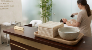 disposable spunlace non-woven face towels for spa & massage